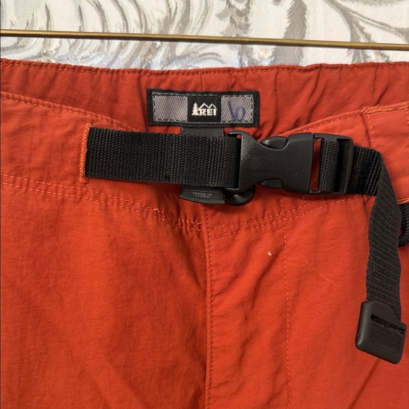REI Women's Burnt Orange Cargo Shorts - Picture 3 of 5